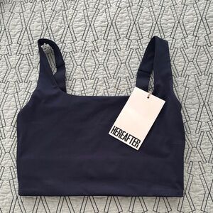 Women's Navy Sports Bra